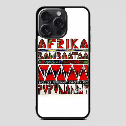 Afrika Bambaataa Remix iPhone 15 Pro Case