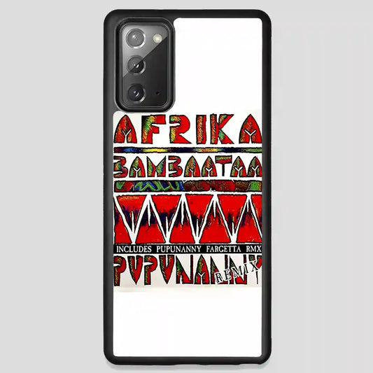 Afrika Bambaataa Remix Samsung Galaxy Note 20 Case