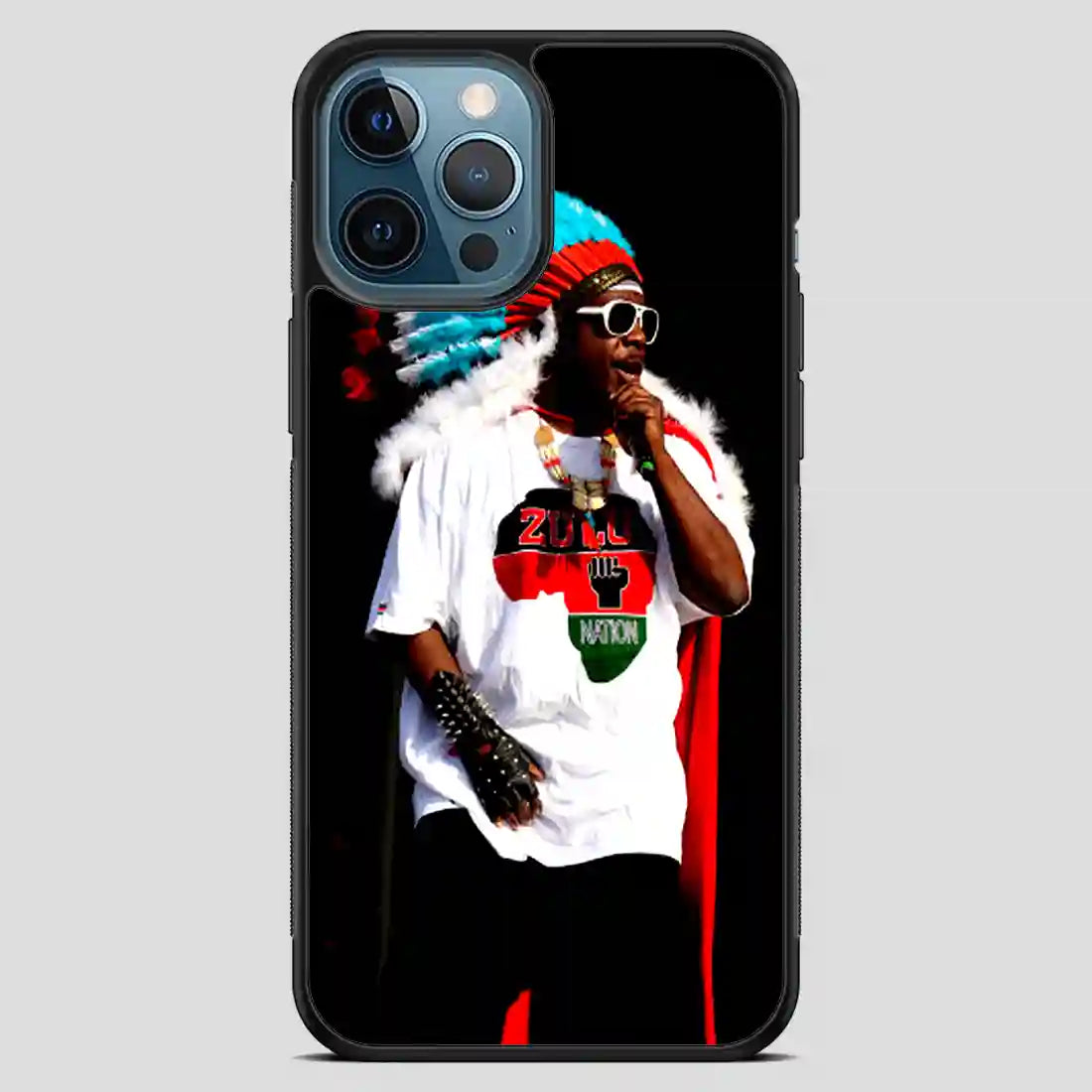 Afrika Bambaataa Singer iPhone 12 Pro Max Case