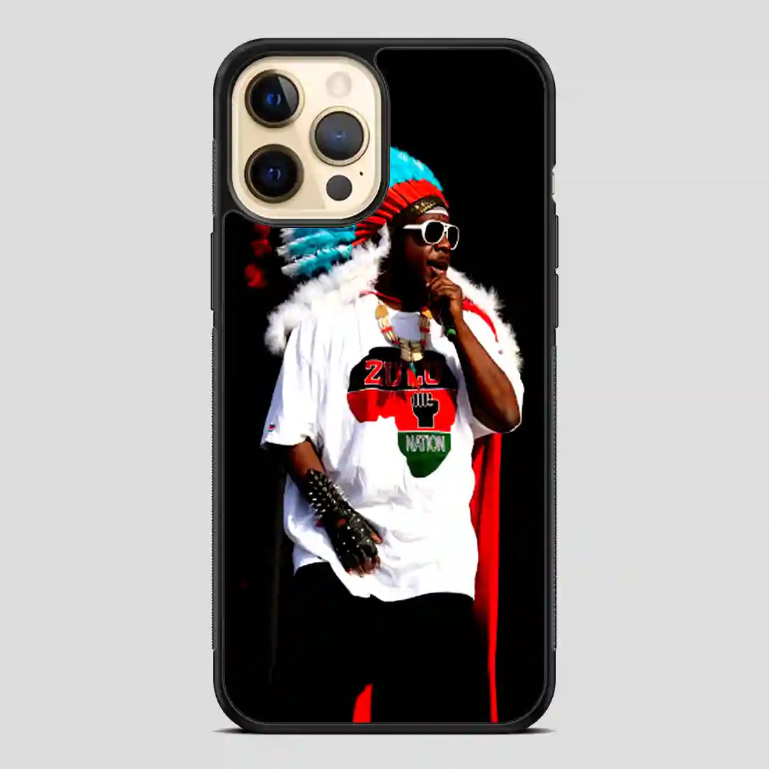 Afrika Bambaataa Singer iPhone 12 Pro Case