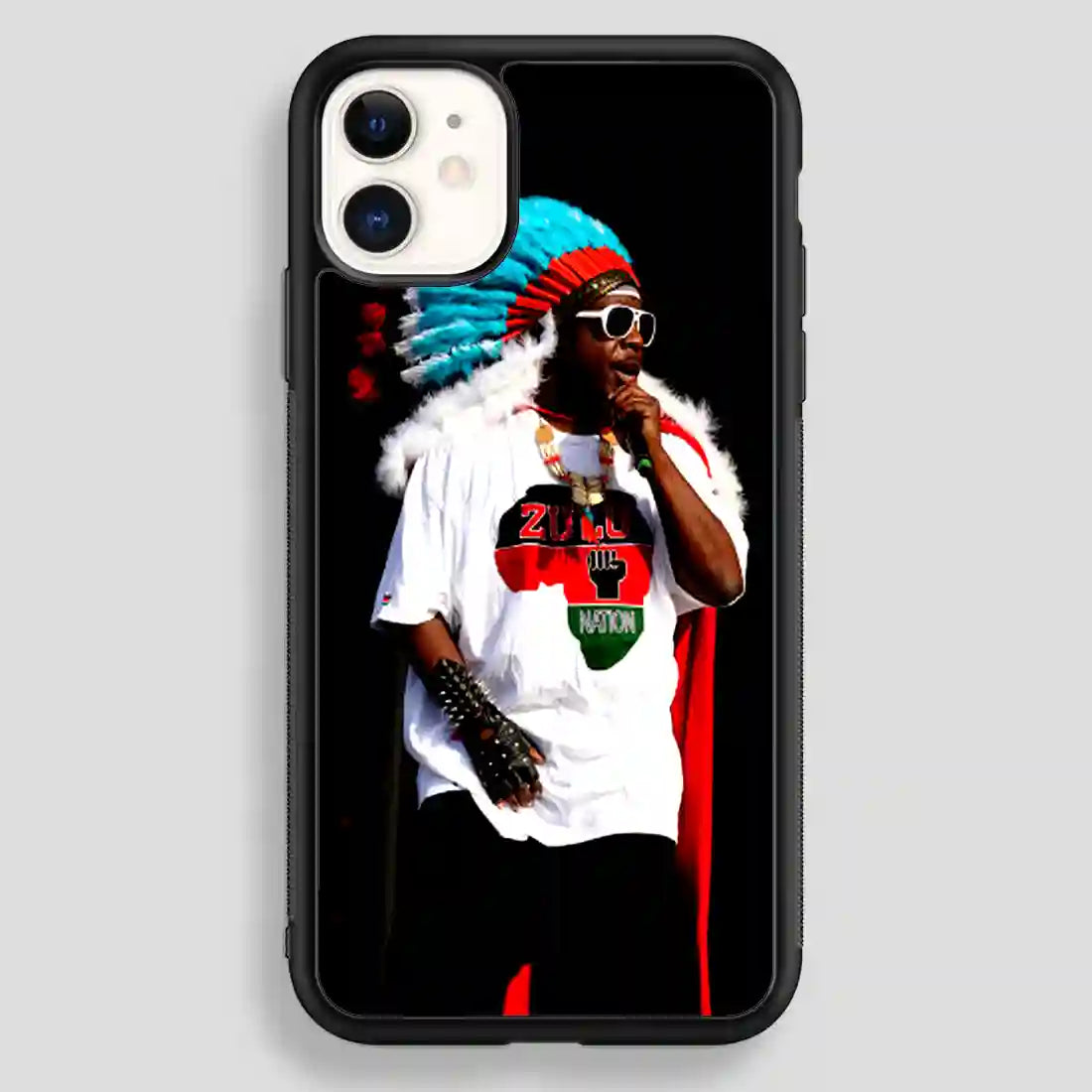 Afrika Bambaataa Singer iPhone 12 Case