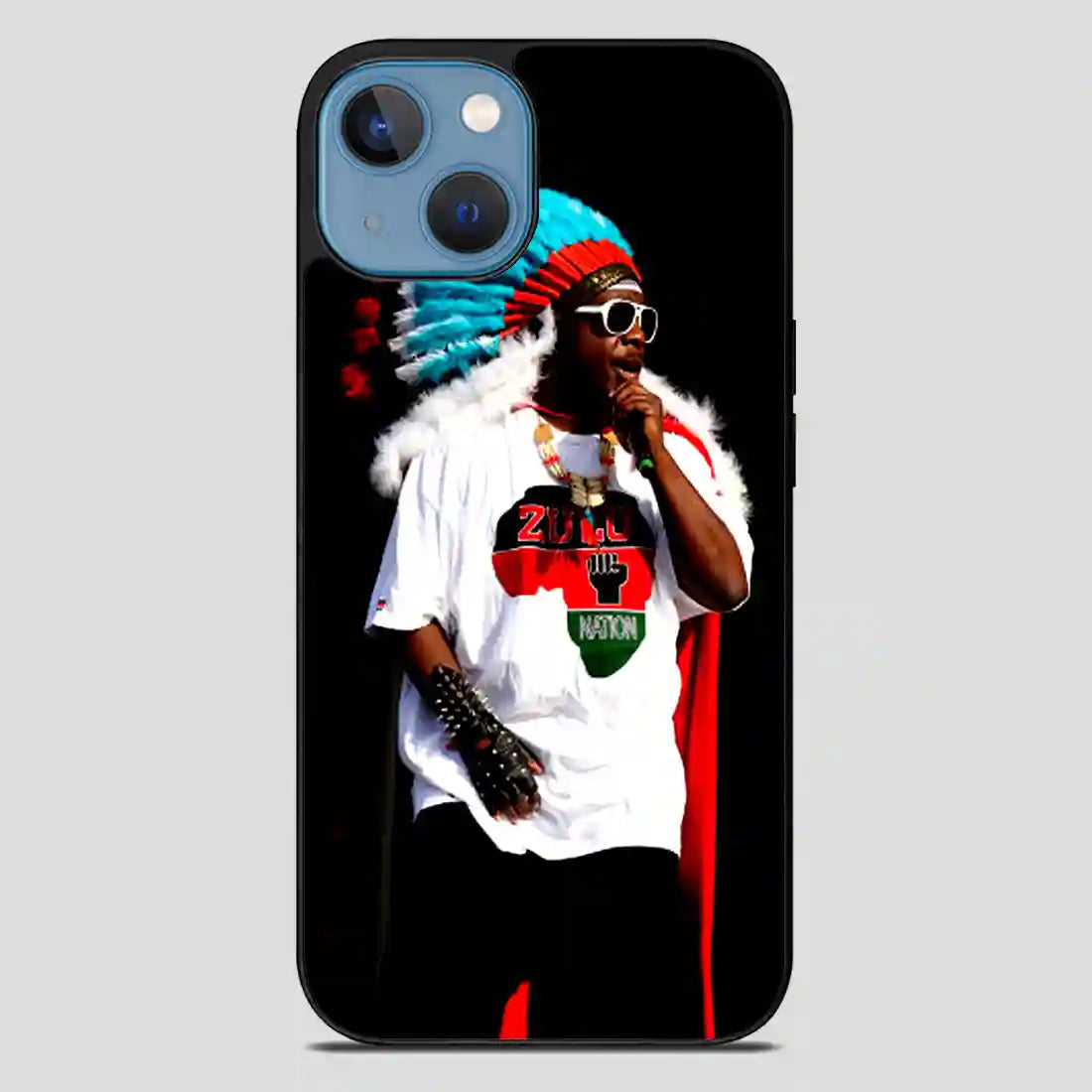 Afrika Bambaataa Singer iPhone 13 Case