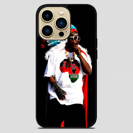 Afrika Bambaataa Singer iPhone 14 Pro Max Case