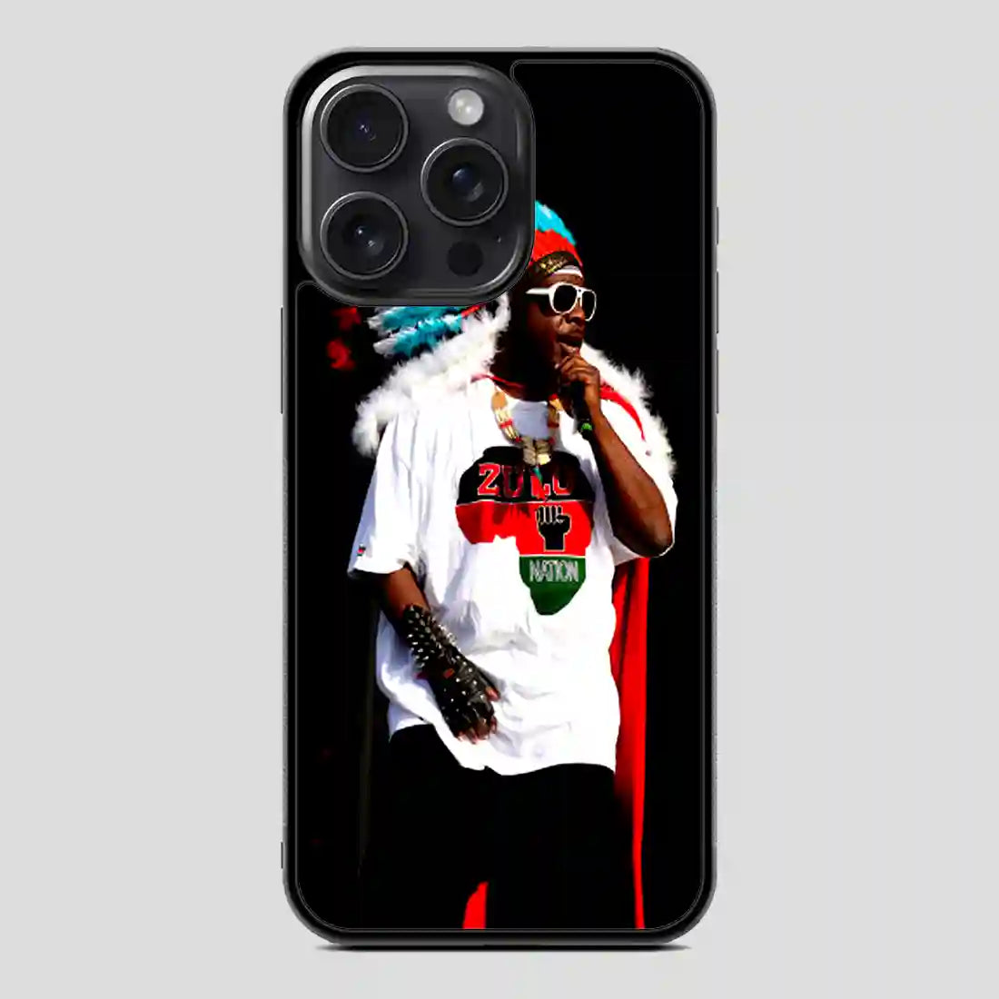 Afrika Bambaataa Singer iPhone 15 Pro Case