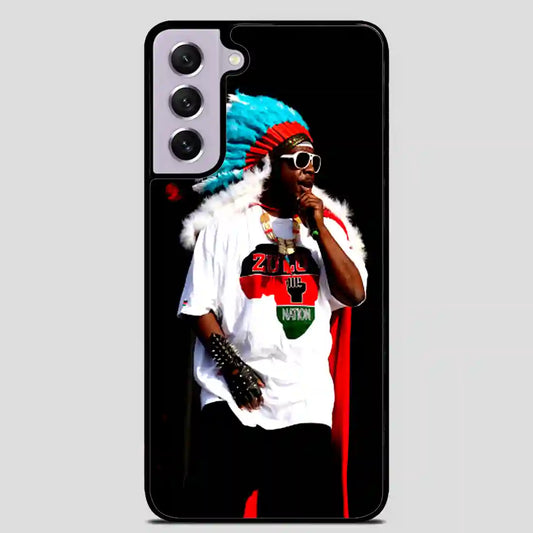 Afrika Bambaataa Singer Samsung Galaxy S21 Case