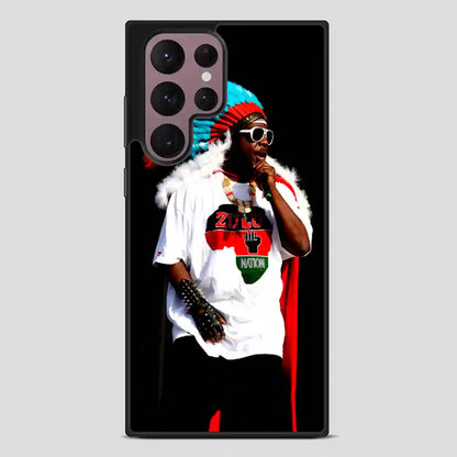 Afrika Bambaataa Singer Samsung Galaxy S22 Ultra Case