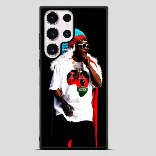 Afrika Bambaataa Singer Samsung Galaxy S23 Ultra Case