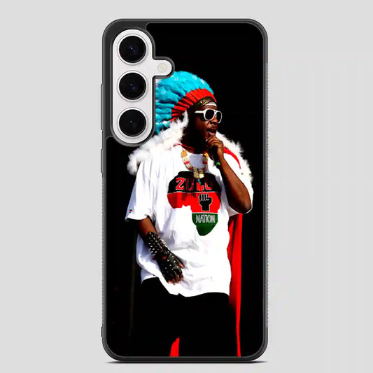 Afrika Bambaataa Singer Samsung Galaxy S24 Plus Case