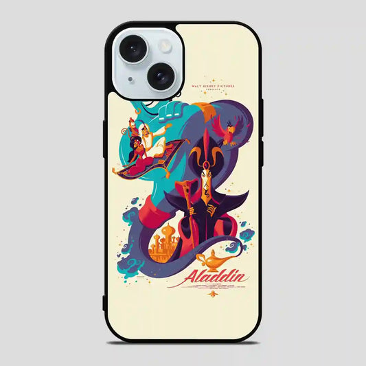 Aladdin Poster iPhone 15 Case