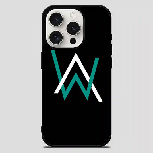 Alan Walker Logo iPhone 15 Pro Max Case