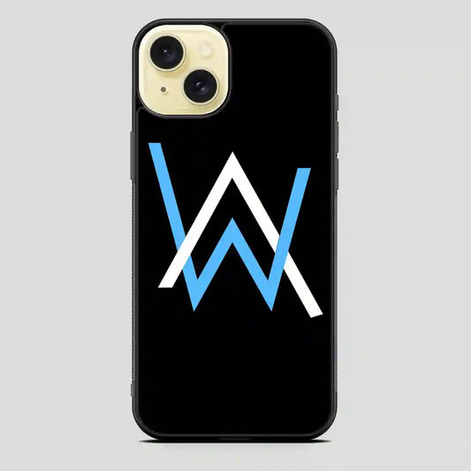 Alan Walker Logo Retro iPhone 15 Plus Case