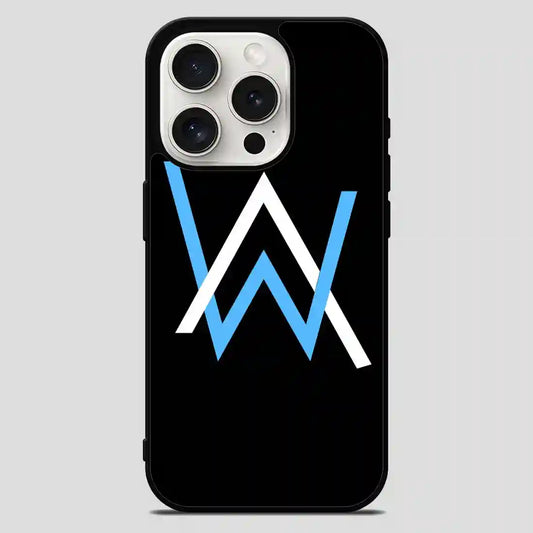 Alan Walker Logo Retro iPhone 15 Pro Max Case