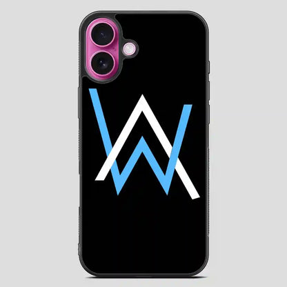 Alan Walker Logo Retro iPhone 16 Plus Case