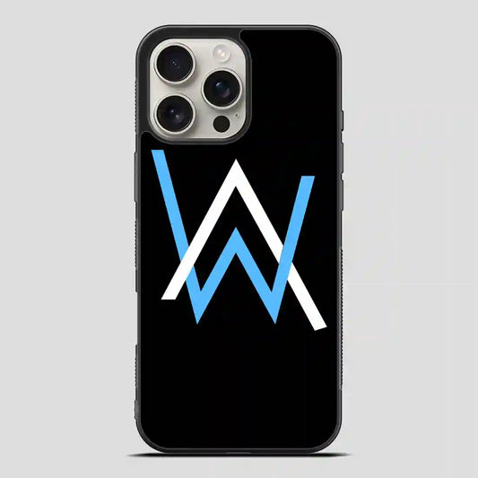 Alan Walker Logo Retro iPhone 16 Pro Max Case