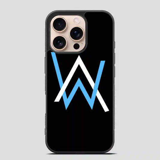 Alan Walker Logo Retro iPhone 16 Pro Case