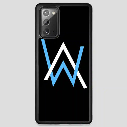 Alan Walker Logo Retro Samsung Galaxy Note 20 Case