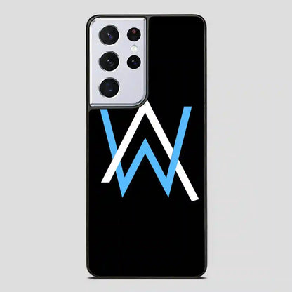 Alan Walker Logo Retro Samsung Galaxy S21 Ultra Case