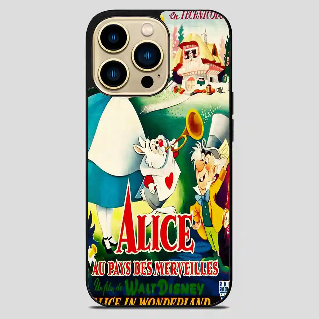 Alice In Wonderland Disney Clasic iPhone 14 Pro Max Case