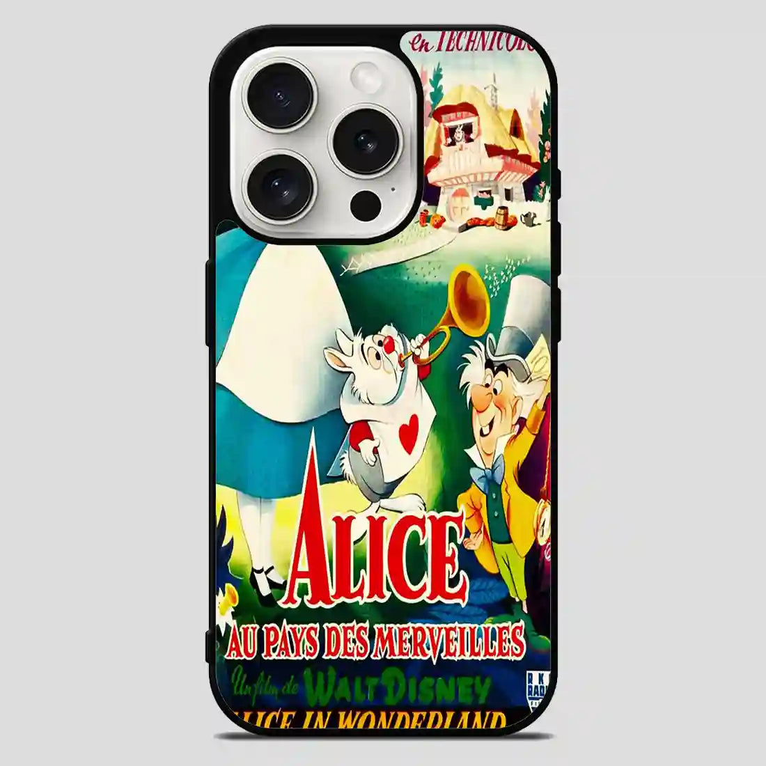 Alice In Wonderland Disney Clasic iPhone 15 Pro Max Case