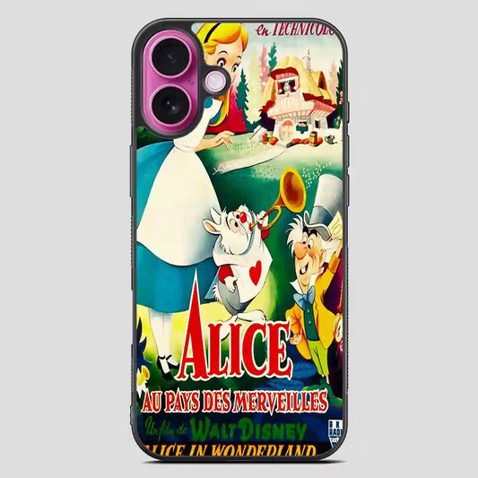 Alice In Wonderland Disney Clasic iPhone 16 Plus Case