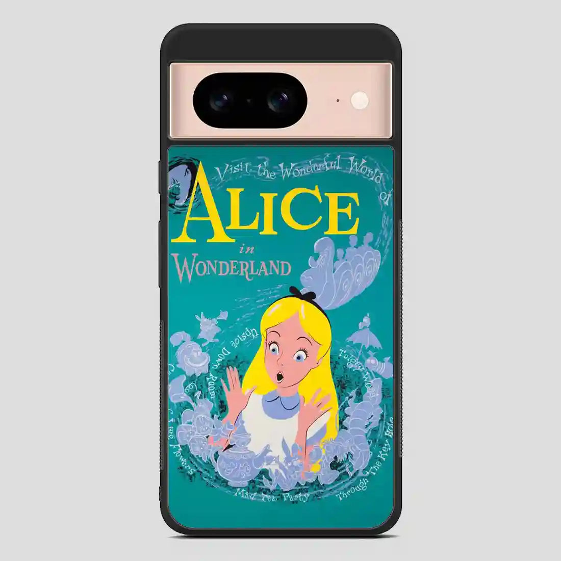 Alice In Wonderland Poster Google Pixel 8 Case