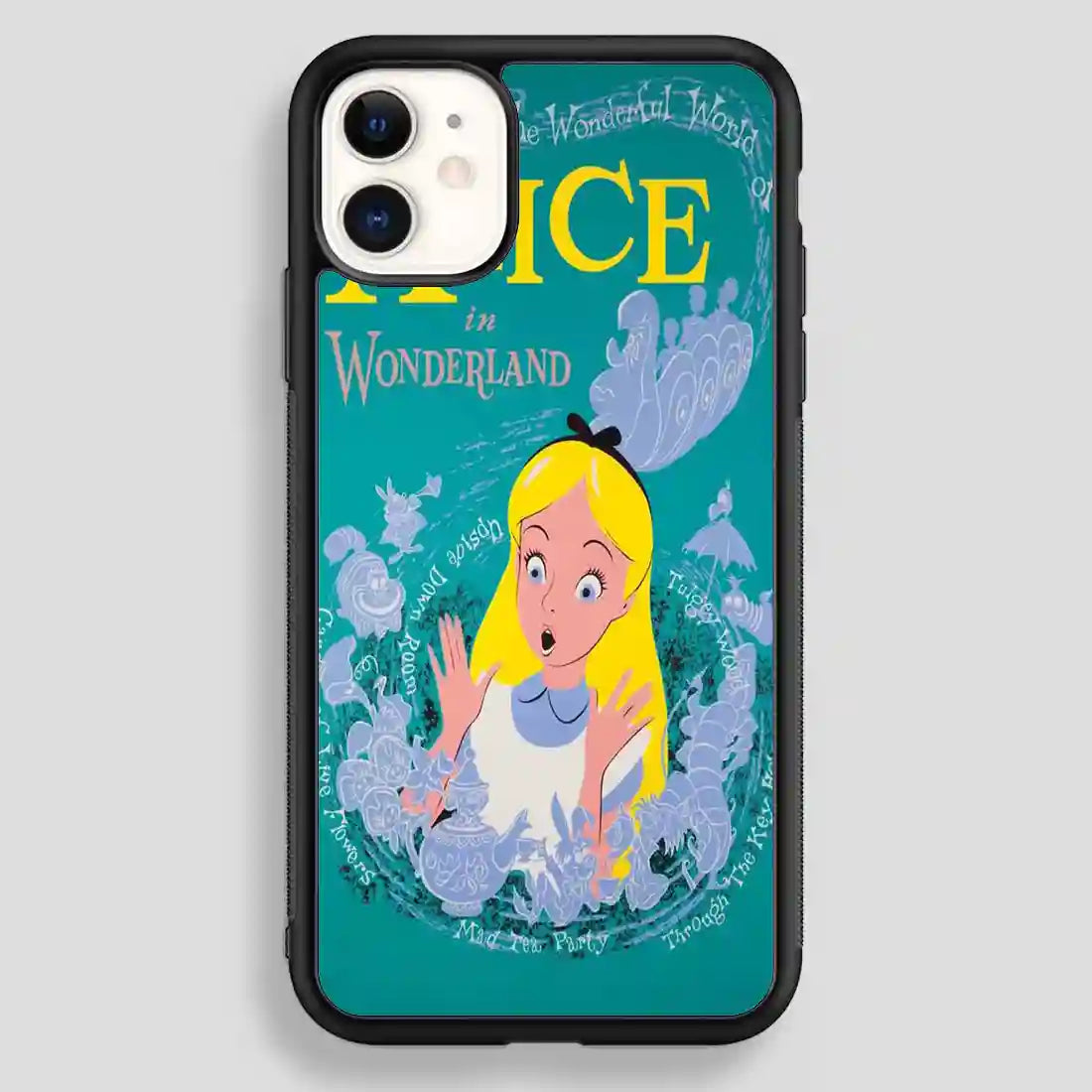 Alice In Wonderland Poster iPhone 12 Case