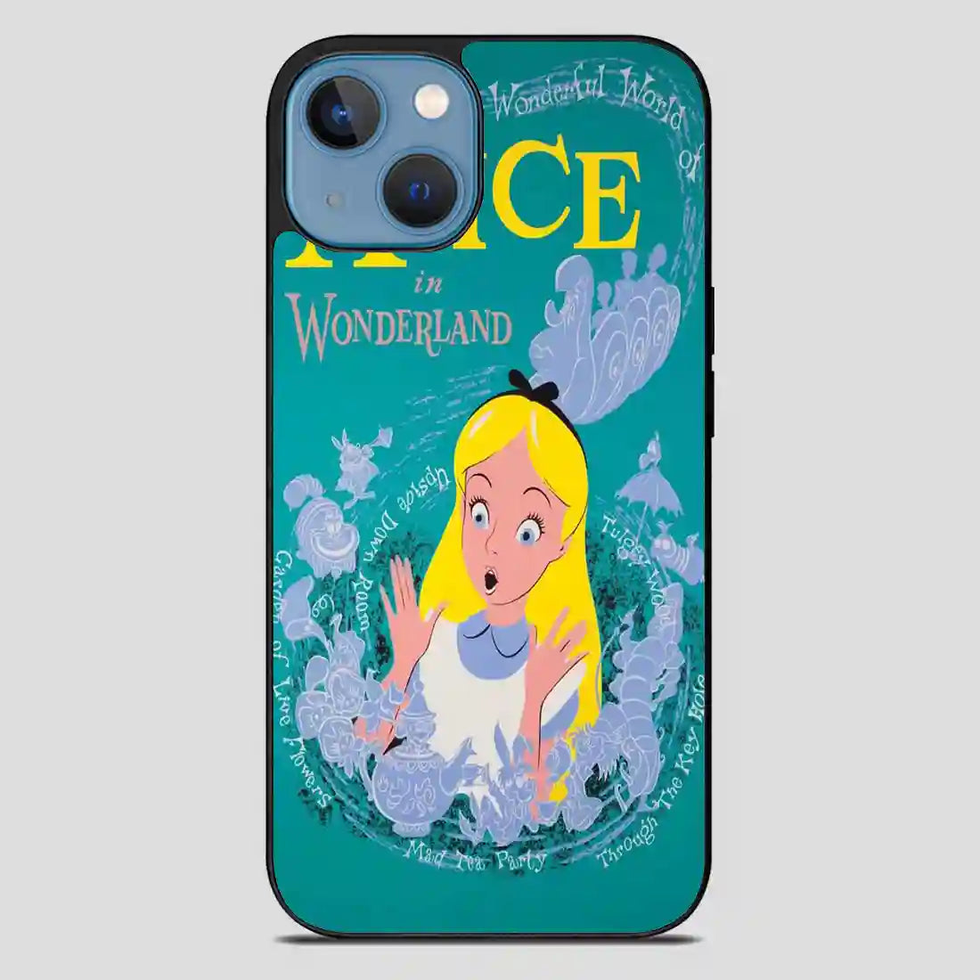 Alice In Wonderland Poster iPhone 13 Case