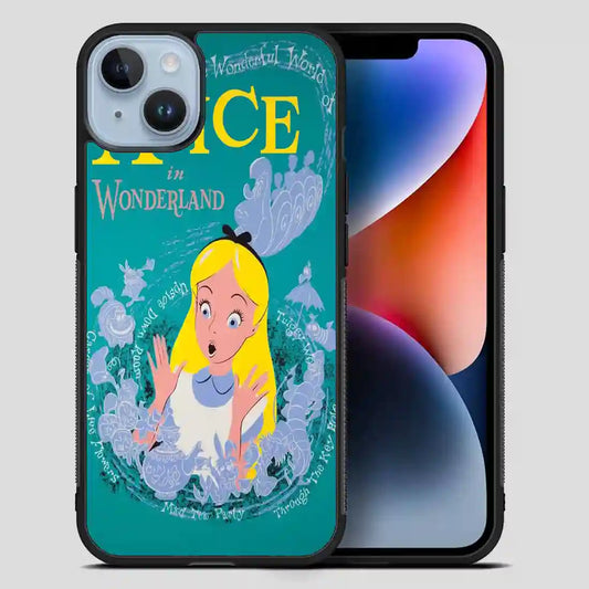 Alice In Wonderland Poster iPhone 14 Plus Case