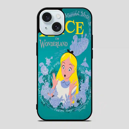 Alice In Wonderland Poster iPhone 15 Case