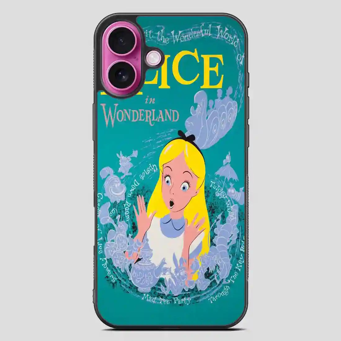 Alice In Wonderland Poster iPhone 16 Plus Case