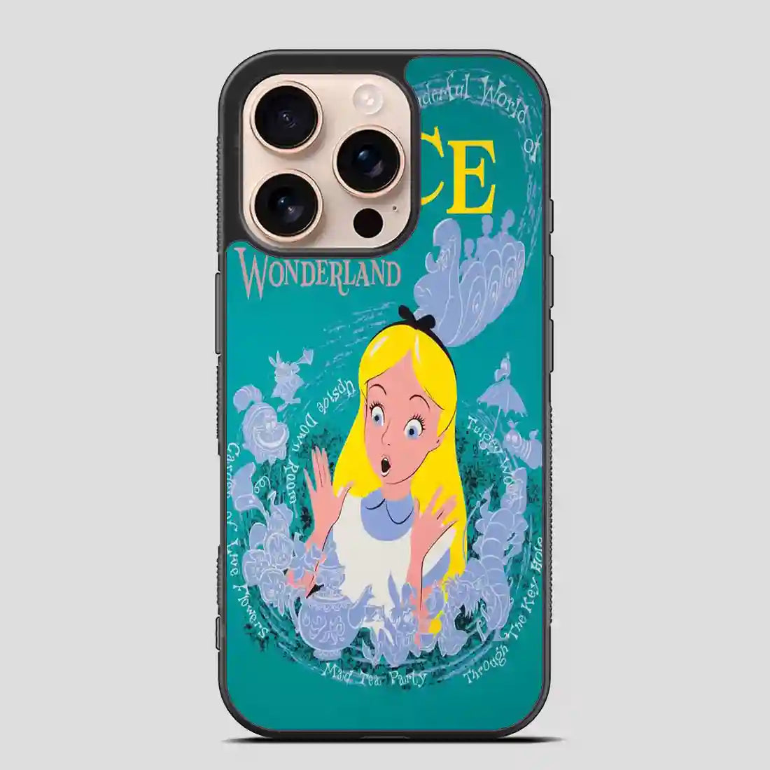 Alice In Wonderland Poster iPhone 16 Pro Case