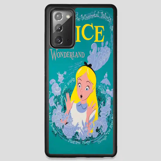 Alice In Wonderland Poster Samsung Galaxy Note 20 Case