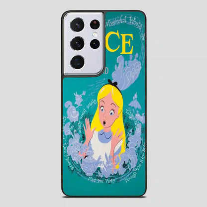 Alice In Wonderland Poster Samsung Galaxy S21 Ultra Case