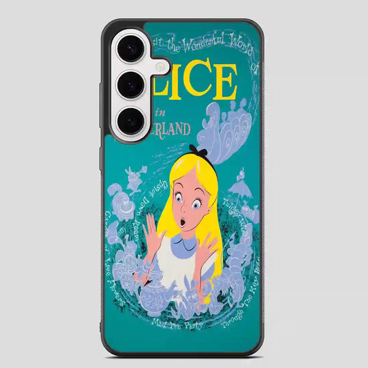Alice In Wonderland Poster Samsung Galaxy S24 Plus Case
