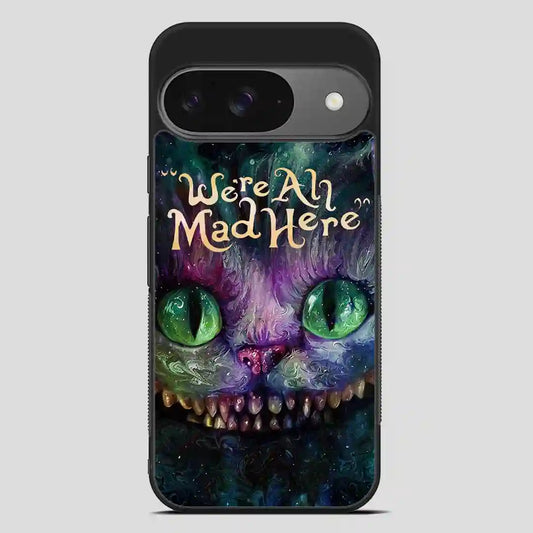 Alice In Wonderland Were Ah Mad Here Google Pixel 9 Case