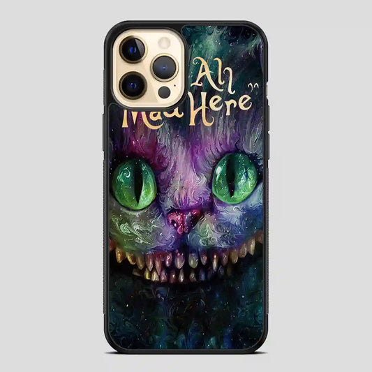 Alice In Wonderland Were Ah Mad Here iPhone 11 Pro Case