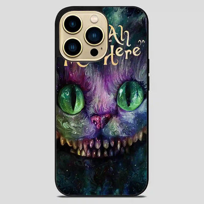 Alice In Wonderland Were Ah Mad Here iPhone 14 Pro Max Case