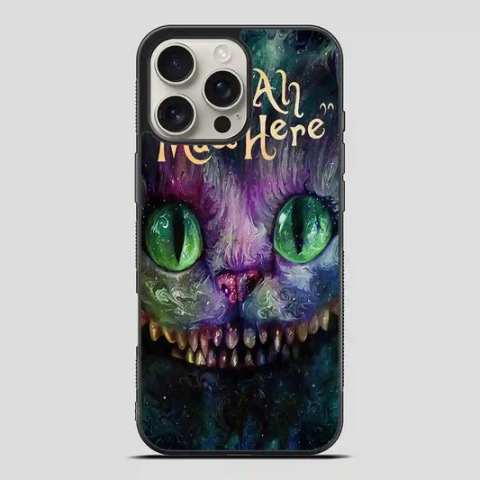 Alice In Wonderland Were Ah Mad Here iPhone 16 Pro Max Case