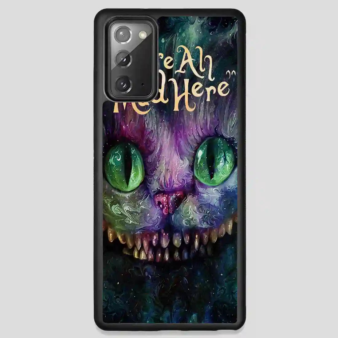 Alice In Wonderland Were Ah Mad Here Samsung Galaxy Note 20 Case