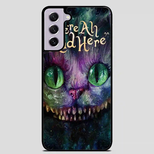 Alice In Wonderland Were Ah Mad Here Samsung Galaxy S21 Case