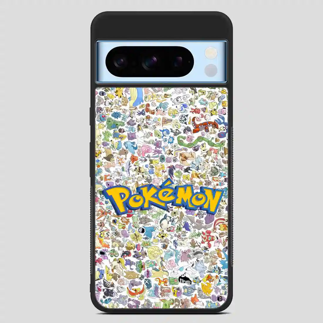 All Pokemon Caracter Collage Google Pixel 8 Pro Case