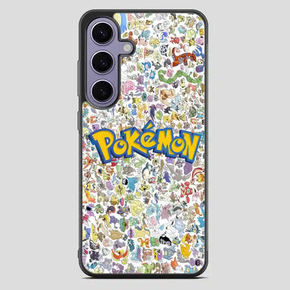 All Pokemon Caracter Collage Samsung Galaxy S23 FE Case