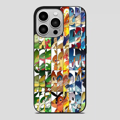 All Pokemon Character iPhone 14 Pro Case