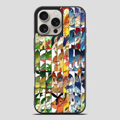 All Pokemon Character iPhone 16 Pro Max Case