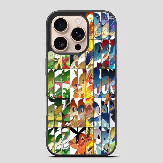 All Pokemon Character iPhone 16 Pro Case