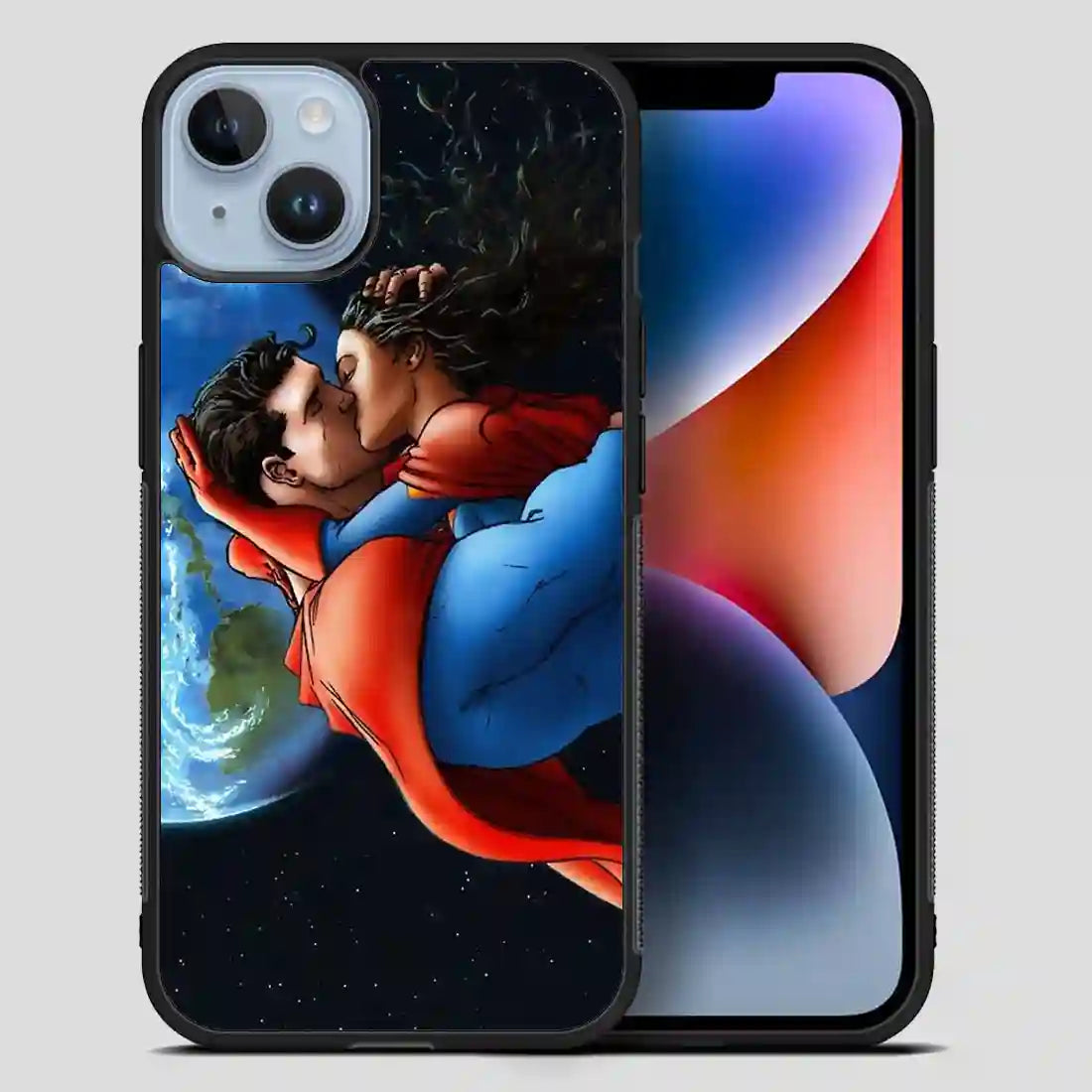 All Star Superman Kiss iPhone 14 Plus Case