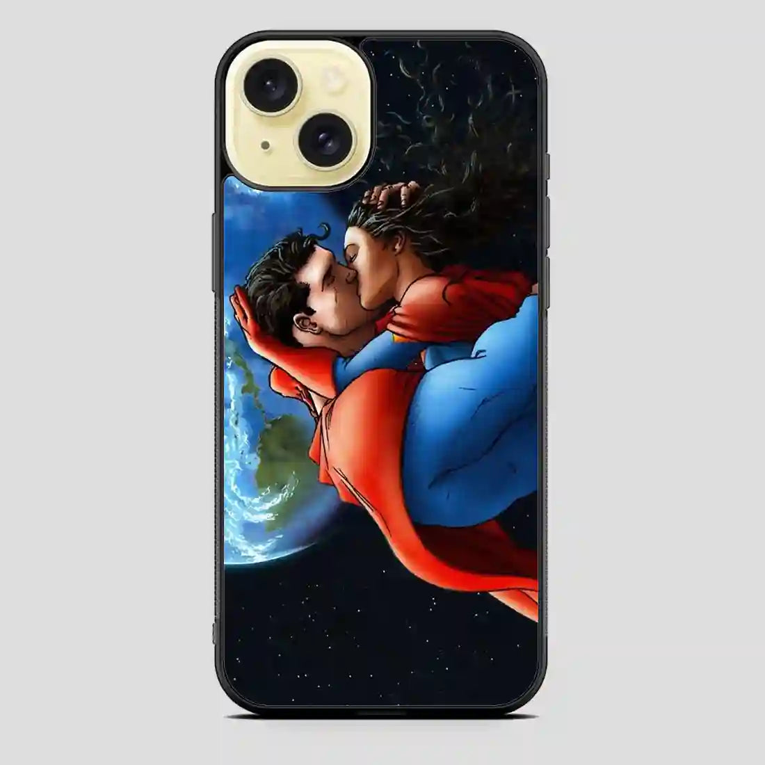 All Star Superman Kiss iPhone 15 Plus Case