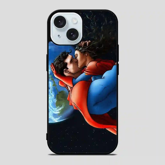 All Star Superman Kiss iPhone 15 Case