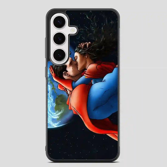 All Star Superman Kiss Samsung Galaxy S24 Plus Case