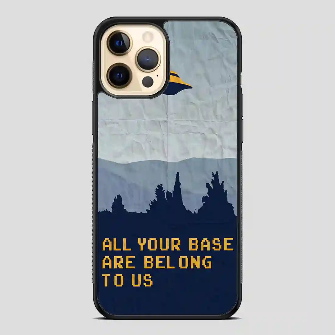 All Your Base Are Belong To Us iPhone 12 Pro Case